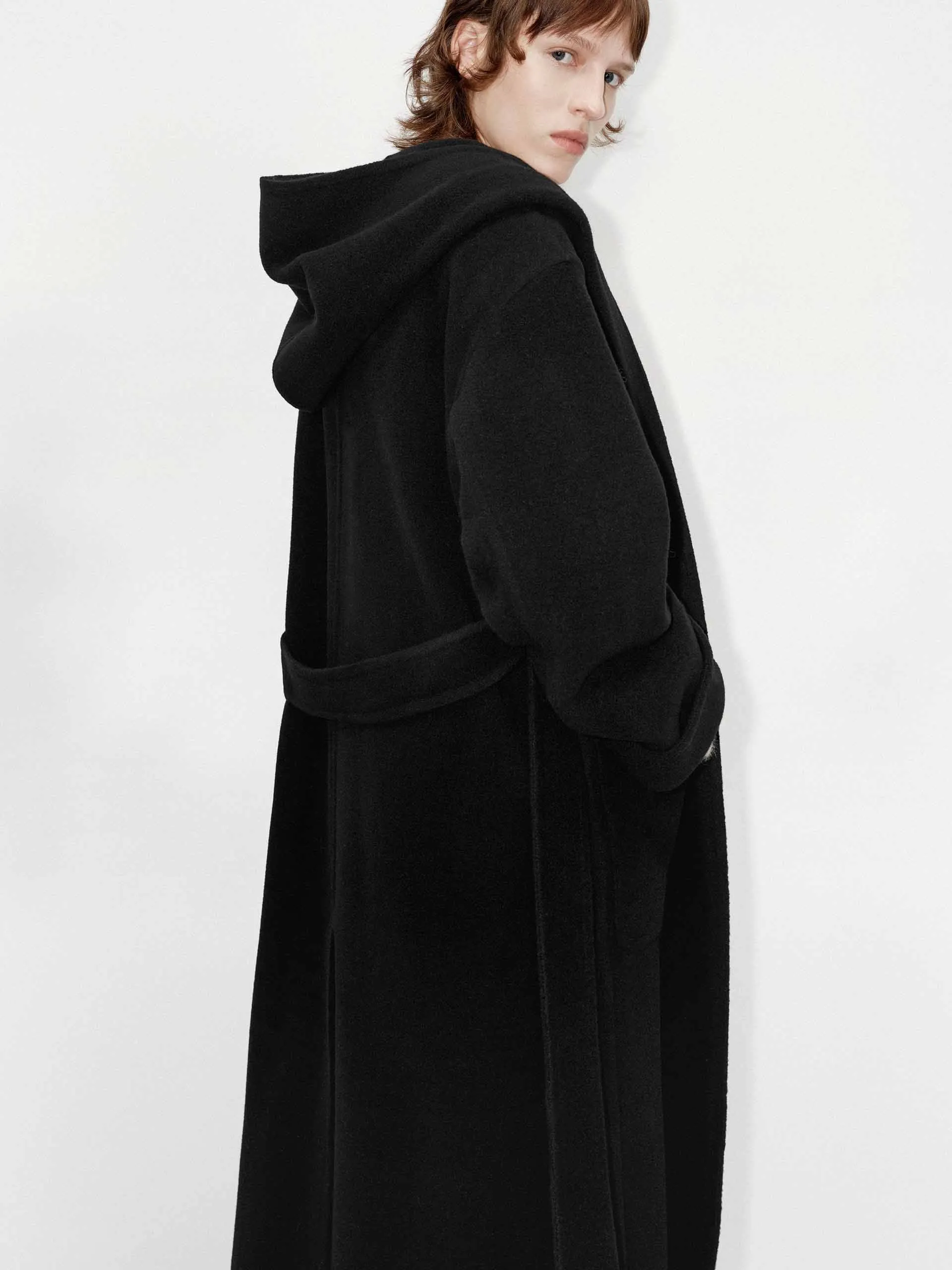 Include Belt Merino Wool Coat