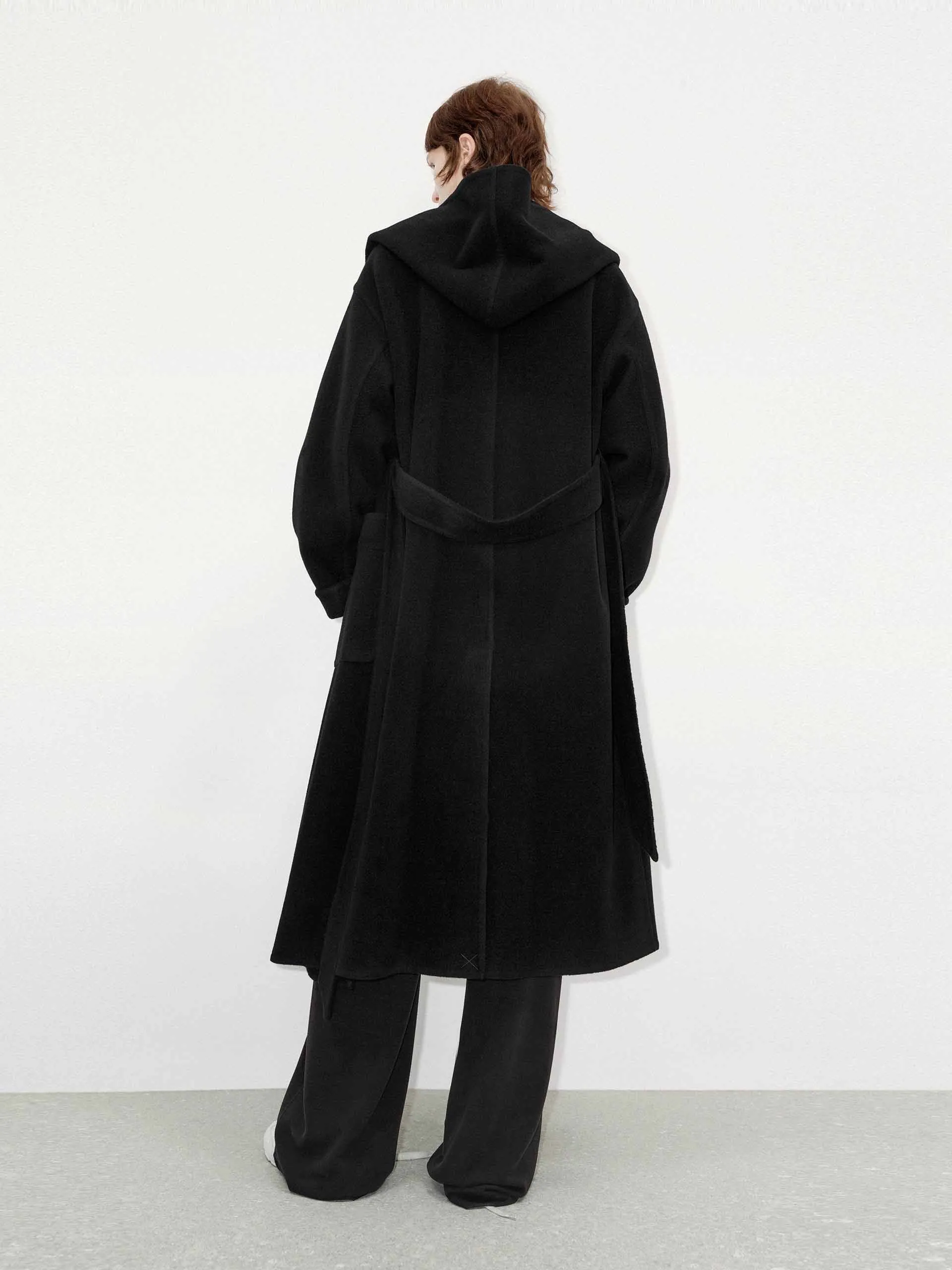 Include Belt Merino Wool Coat