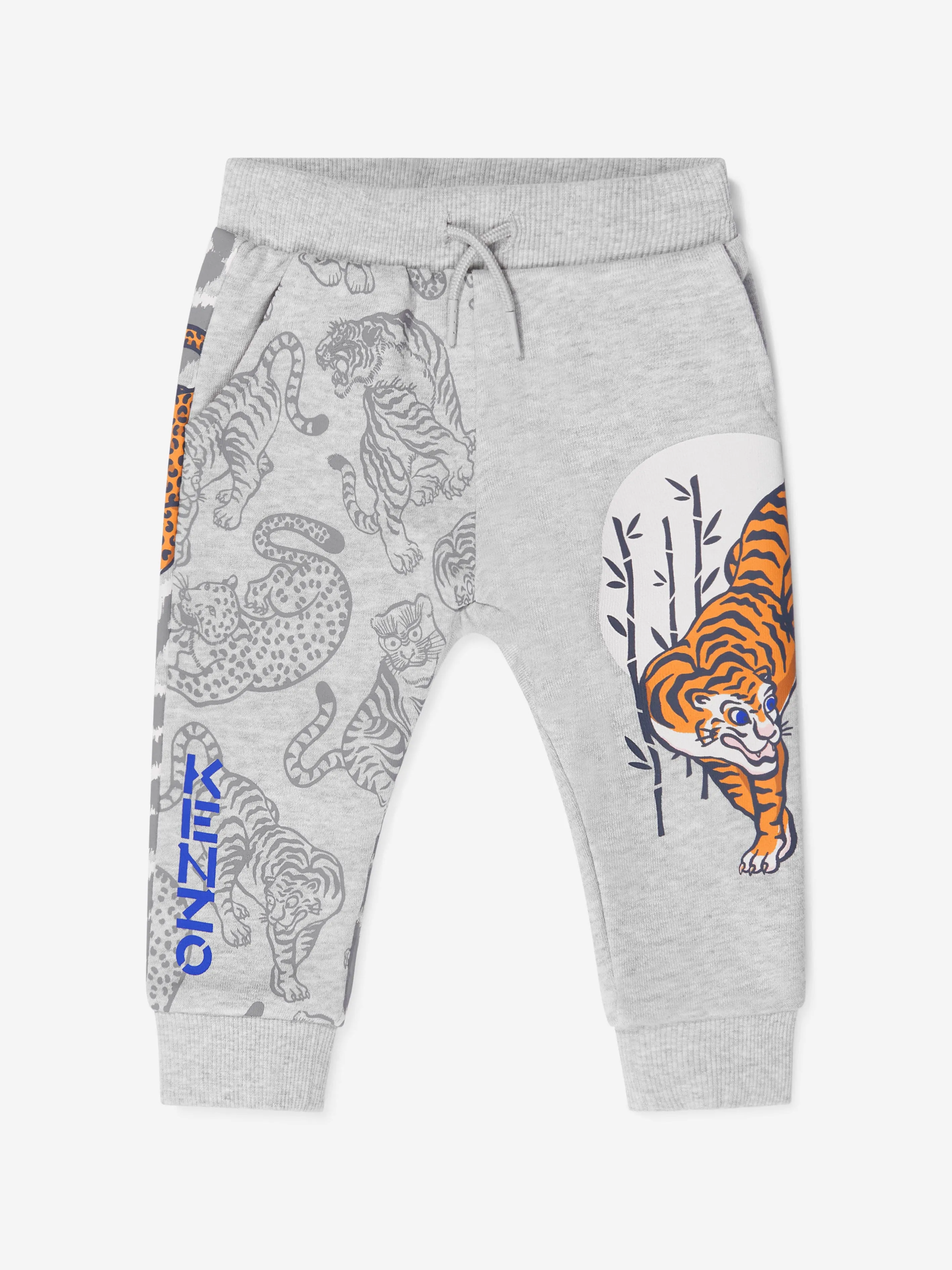 KENZO Baby Boys Fleece Tiger Joggers