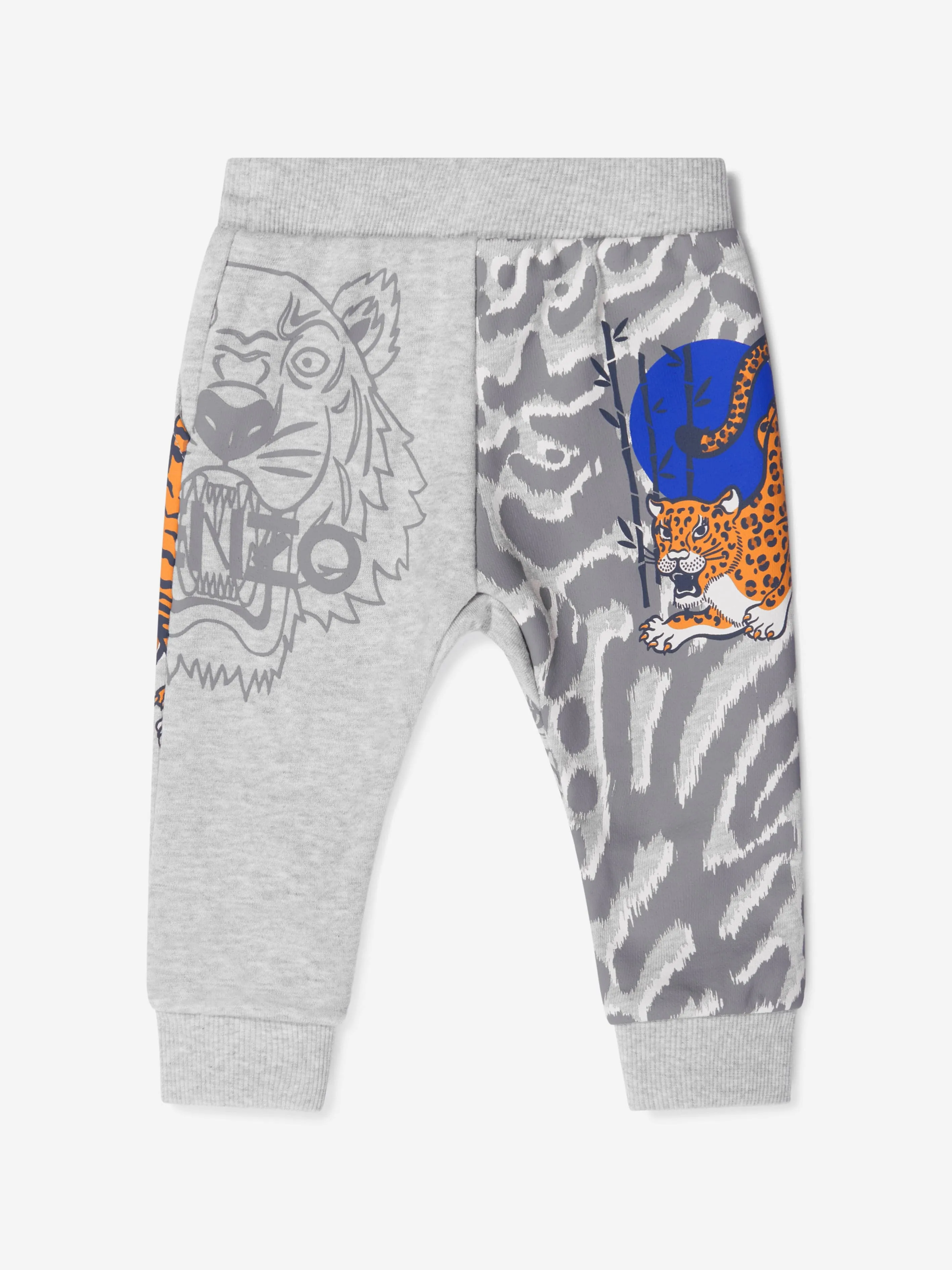 KENZO Baby Boys Fleece Tiger Joggers