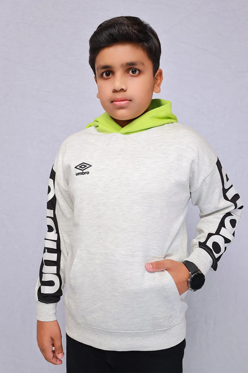 Kid Pullover Hoodie with Adjustable Hood