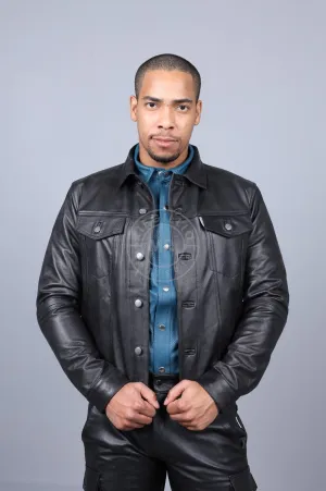 Leather Trucker Jacket