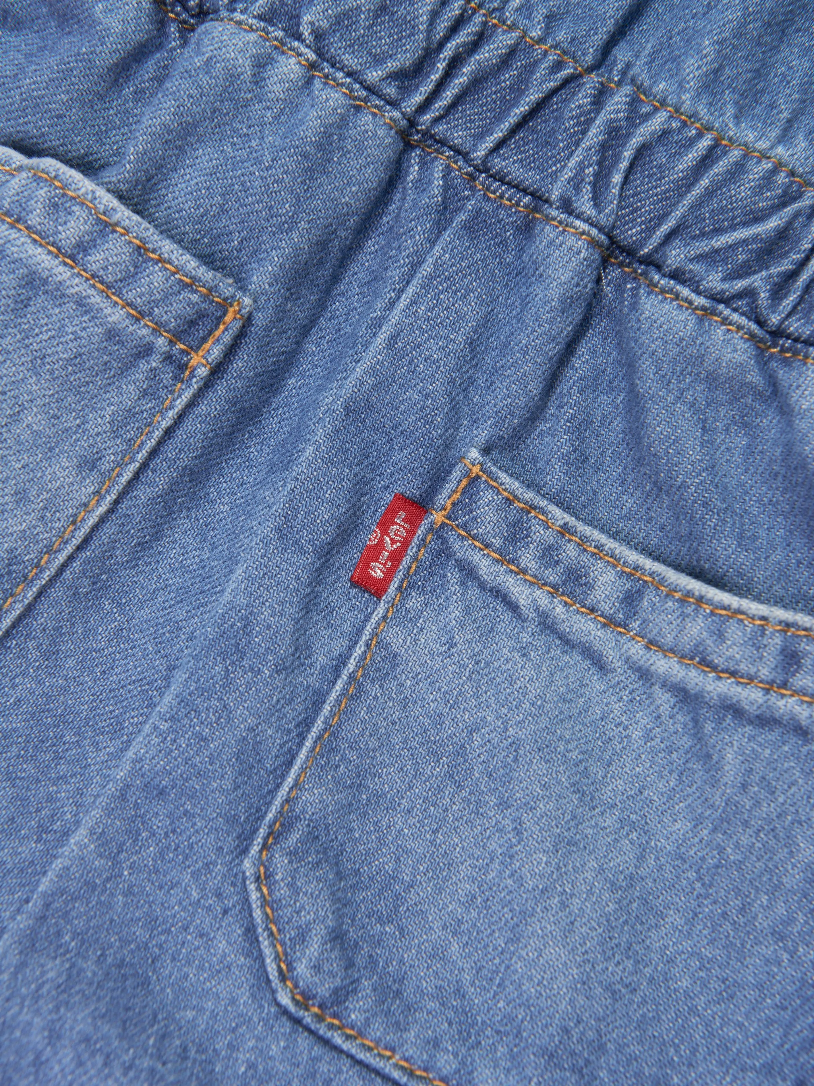 Levi's Girls Denim Romper in Blue