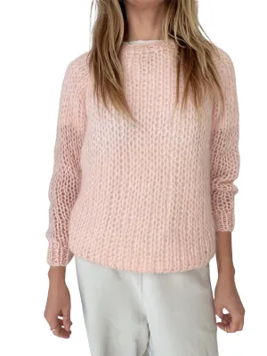 Light Pink Mohair Sweater - S