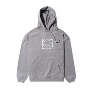 Logo Pullover, Grey Melange