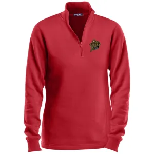 LST253 Ladies 1/4 Zip Sweatshirt