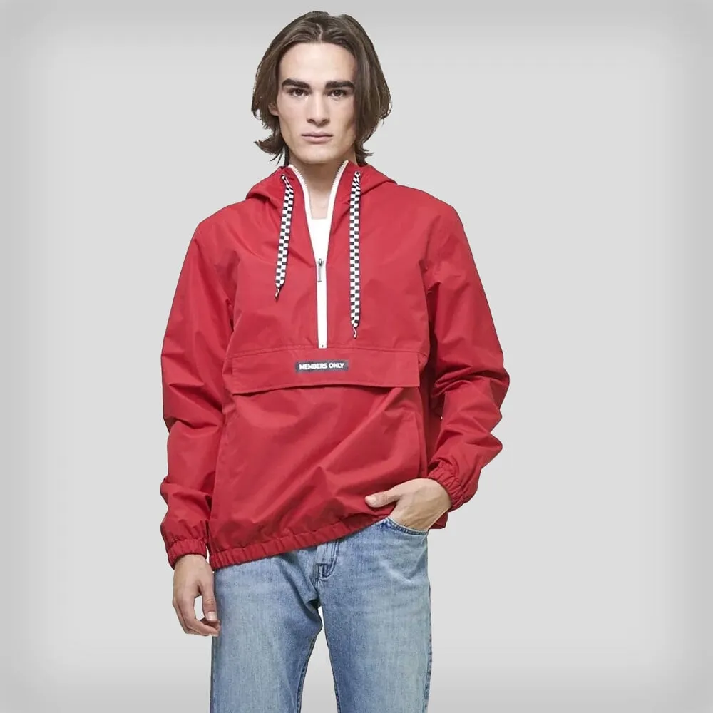 Men's Solid Pullover Jacket - FINAL SALE