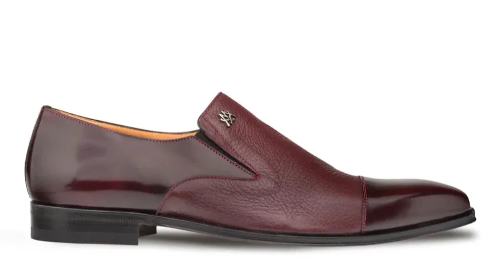 Mezlan Burgundy Men's Slip-On Classic Style Dress Shoes MILANI Style-18984