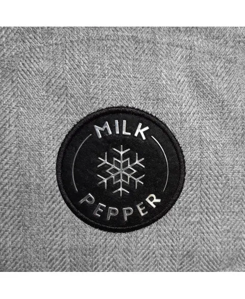 MILK AND PEPPER  HARLINGTON COAT FOR BULLY BREEDS