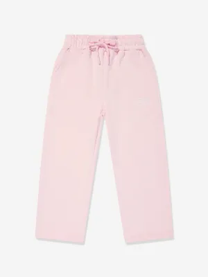 MSGM Girls Fleece Joggers in Pink