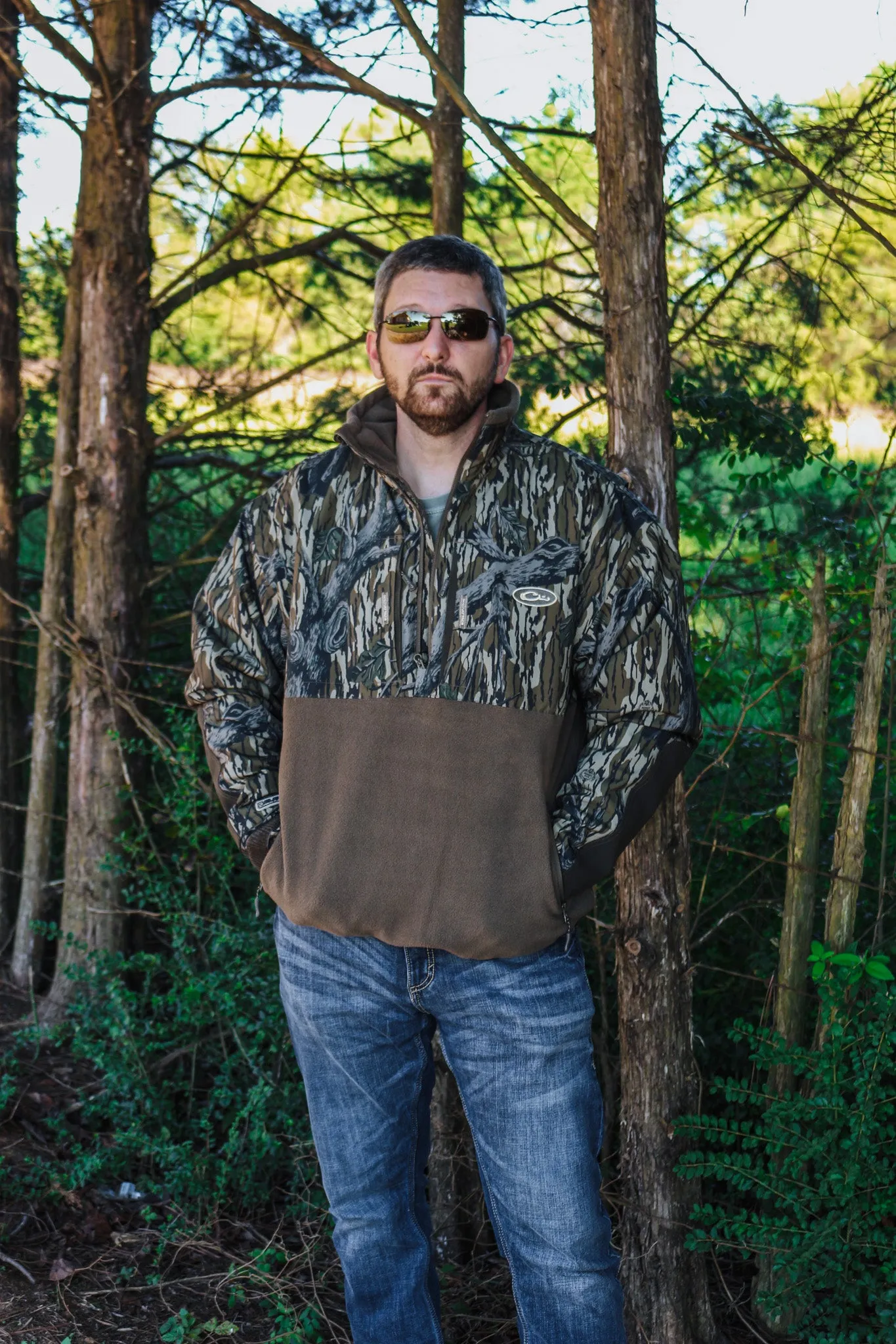 MST Guardian Camo Flex Fleece 1/4 Zip Jacket -2 Colors