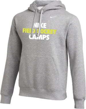 Nike Field Hockey Camps Club Fleece Pullover Hoodie - Heather Grey