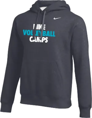 Nike Volleyball Camps Club Fleece Pullover Hoodie  - Anthracite