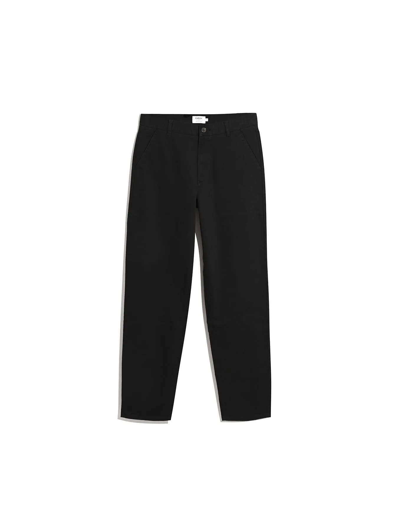 Norwood Regular Fit Chinos In Black