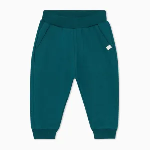 Organic Cotton Oversized Teal Joggers