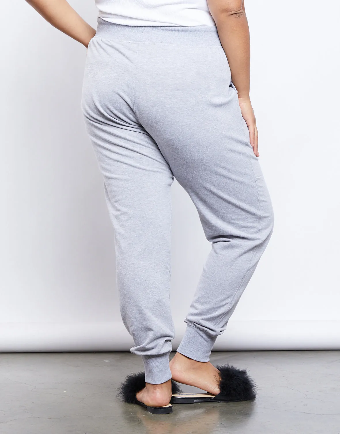 Plus Size Active Joggers