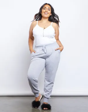 Plus Size Active Joggers