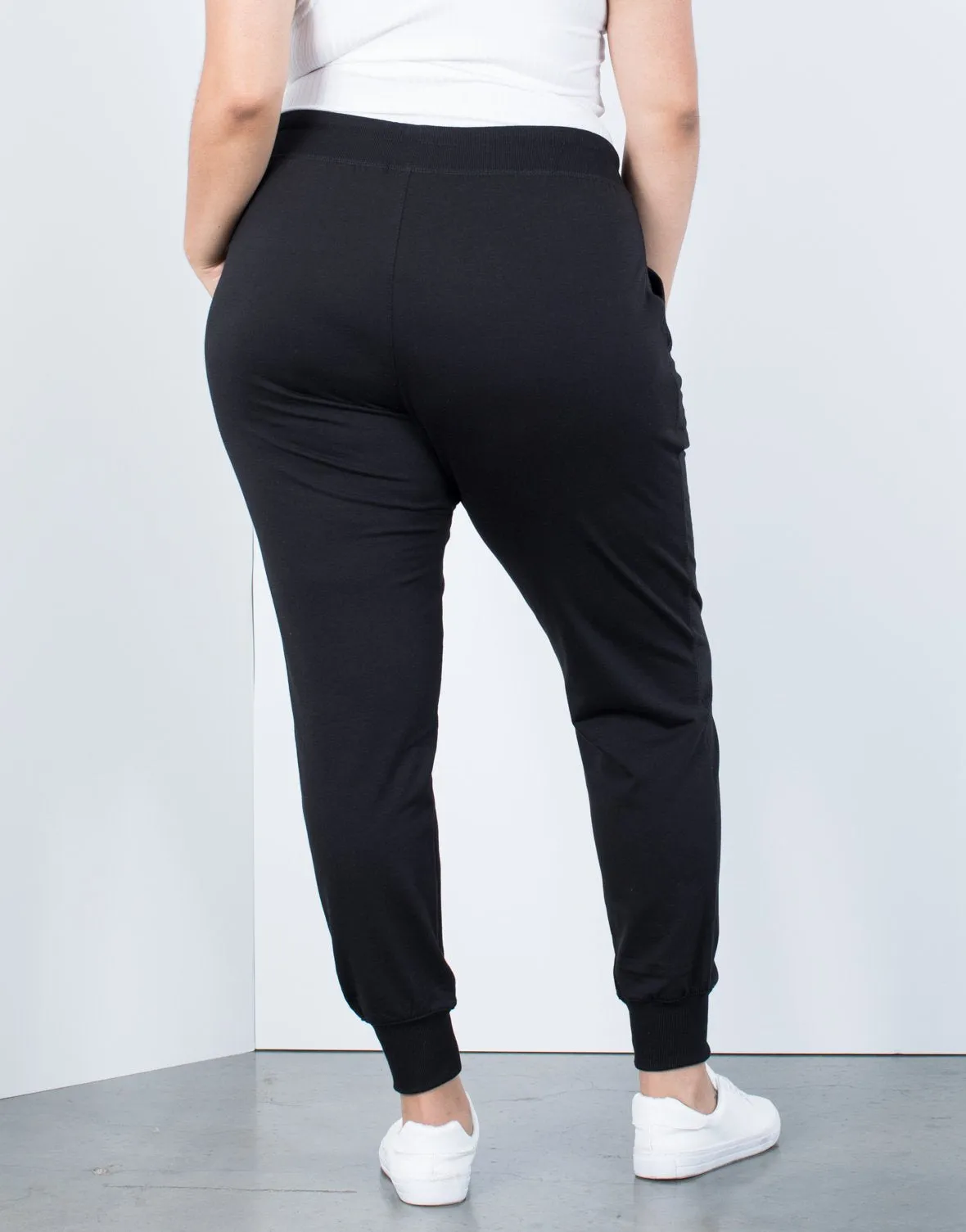 Plus Size Active Joggers