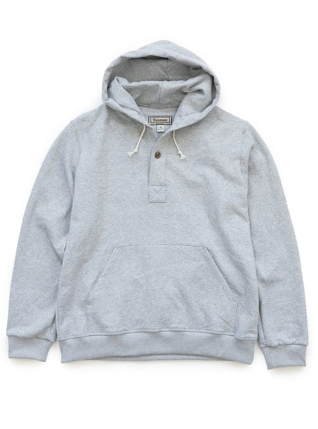 Popover Hoodie - Heather Grey