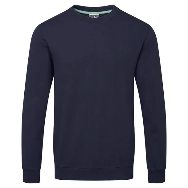 Portwest Navy Organic Cotton Recyclable Sweatshirt Size M - BA181-M