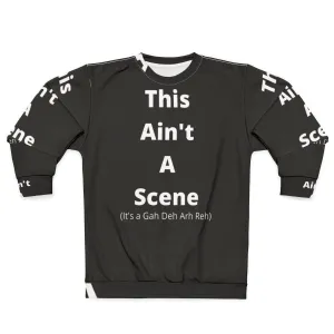 "Fall Out Boy Inspired 'This Ain't a Scene' Music Sweatshirt"