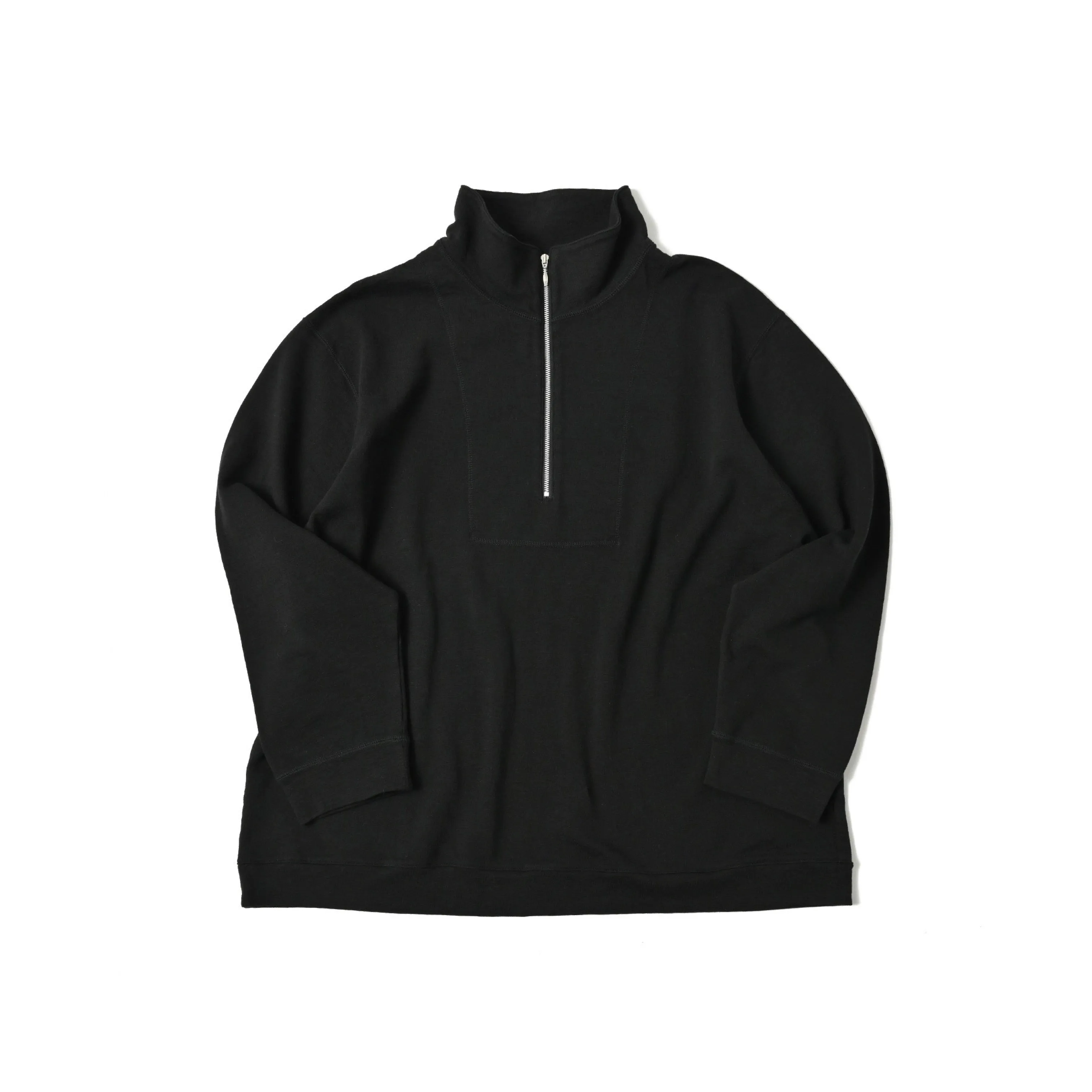 "KYOTO EXCLUSIVE" OHARIKO MAFIA WAPPEN HALF ZIP SWEAT SHIRT