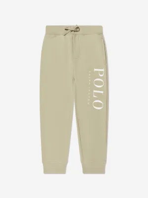 Ralph Lauren Boys Polo Joggers in Brown