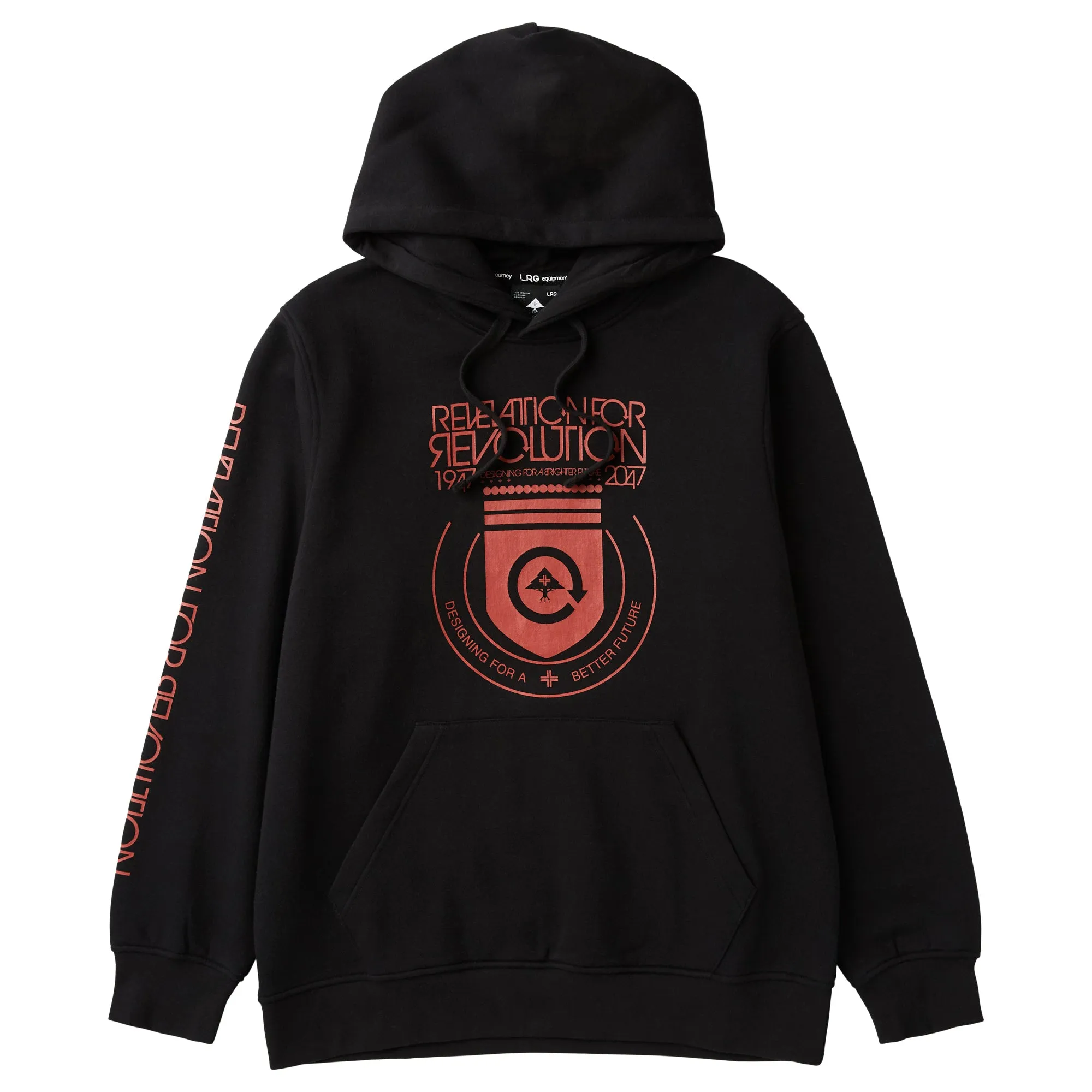 REVOLUTIONARY PULLOVER HOODIE - BLACK