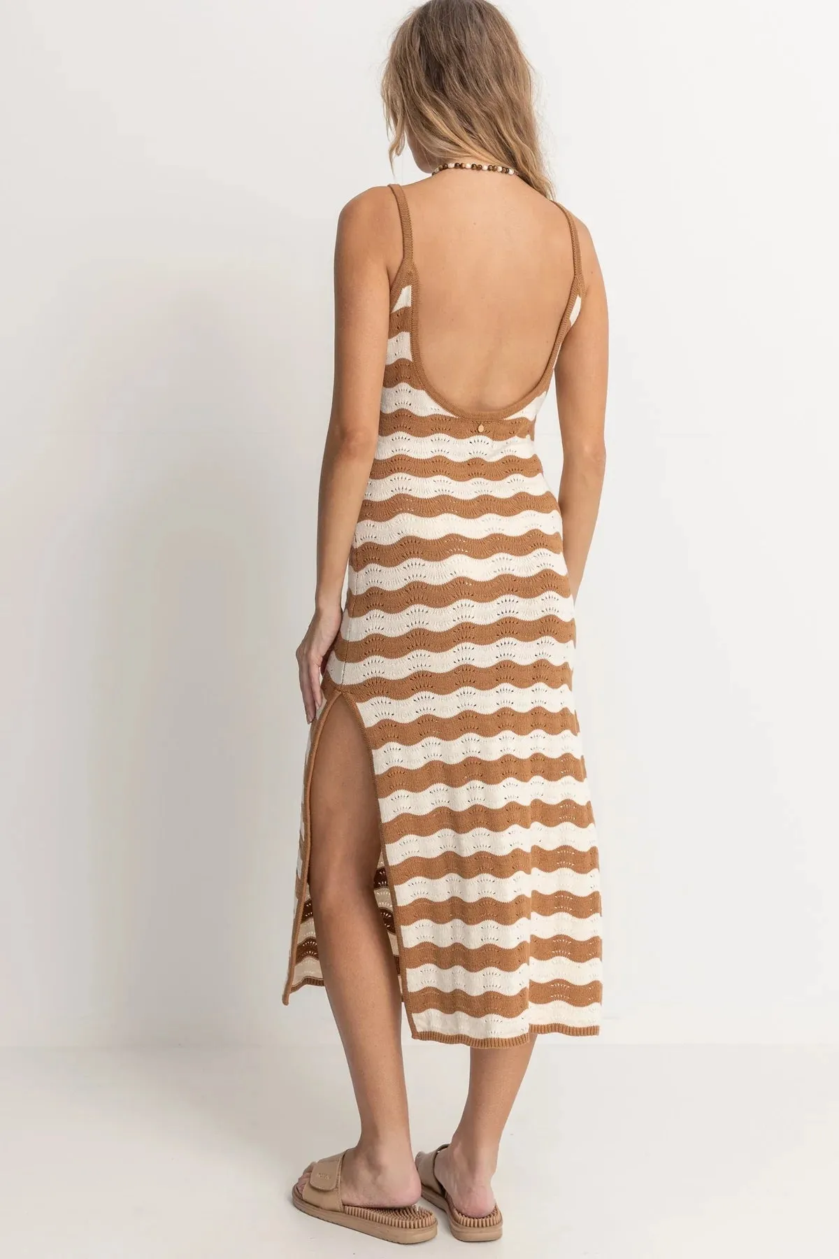 RHYTHM Sunny knit midi dress