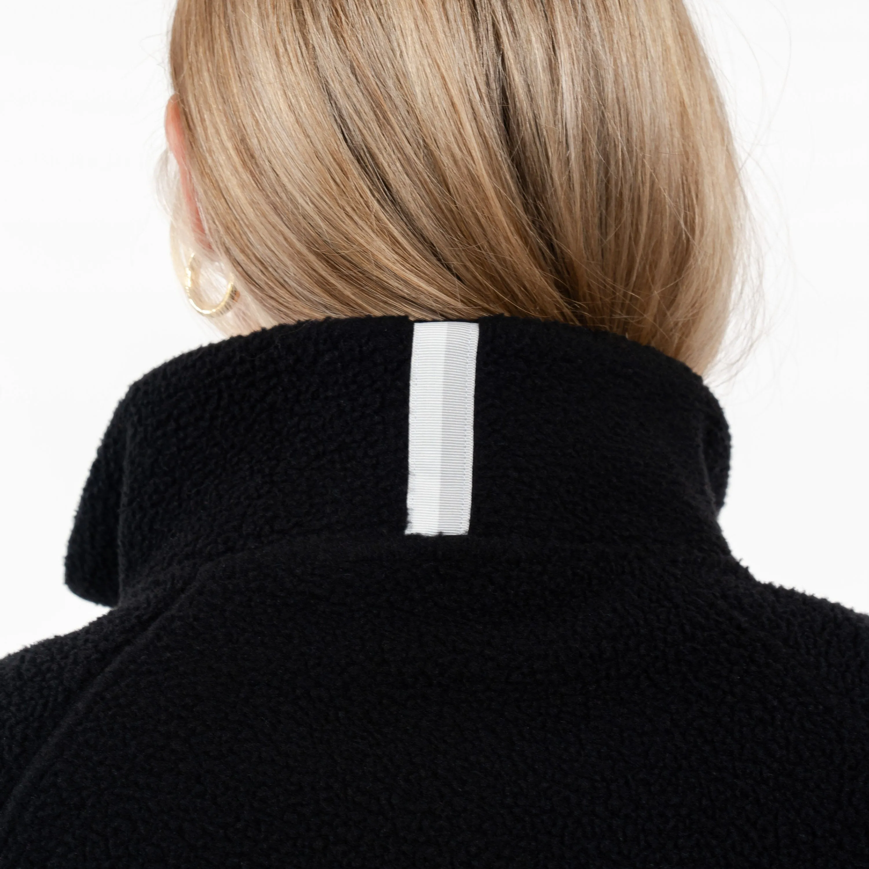 Rivanna Fleece Pullover | Solid - Midnight Black