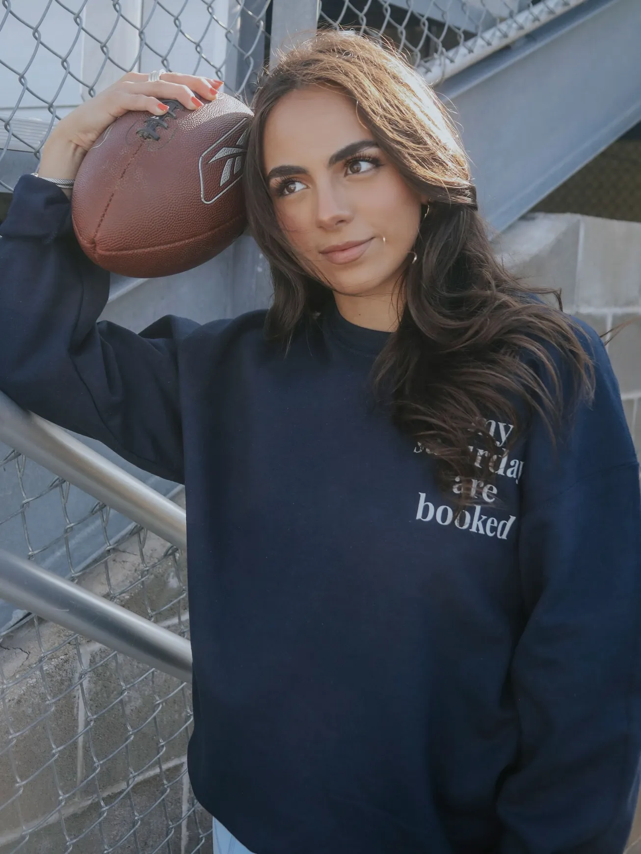 Saturday Tailgating Club Sweatshirt - Navy