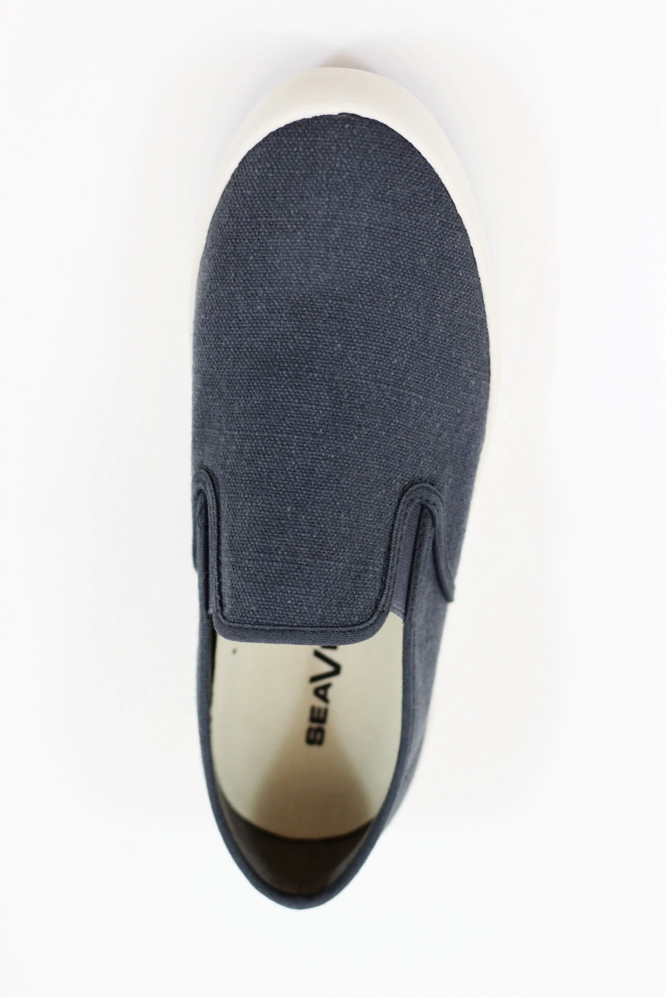 Seavees Men's Baja Slip On - Navy Linen