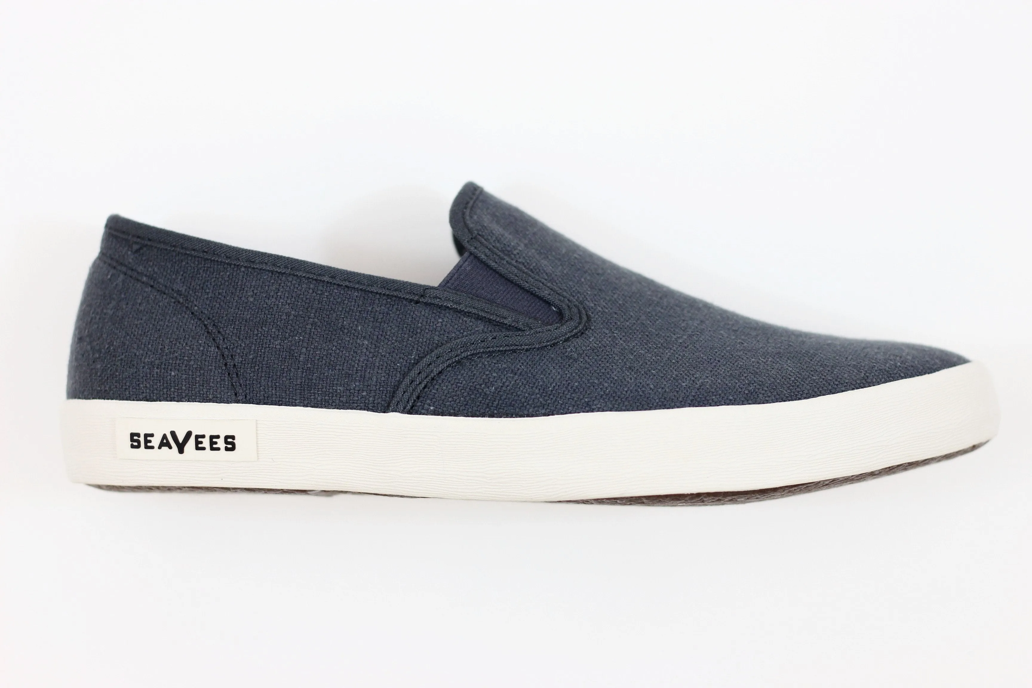 Seavees Men's Baja Slip On - Navy Linen