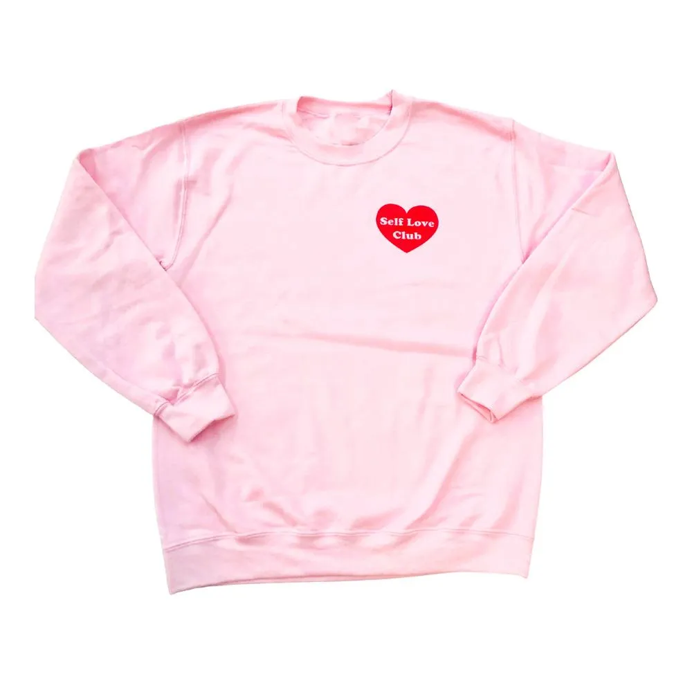 Self Love Club Crewneck Pullover