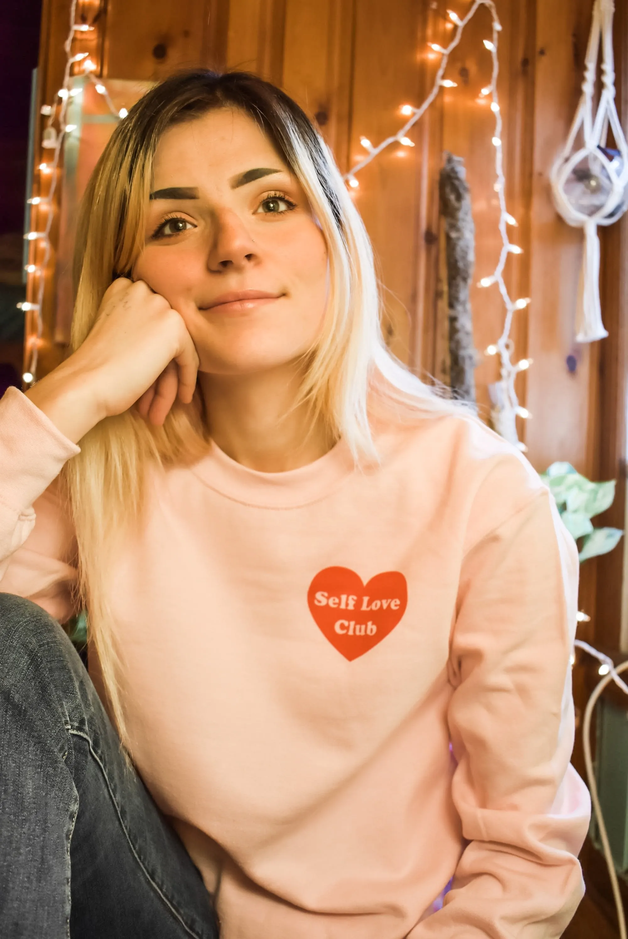 Self Love Club Crewneck Pullover