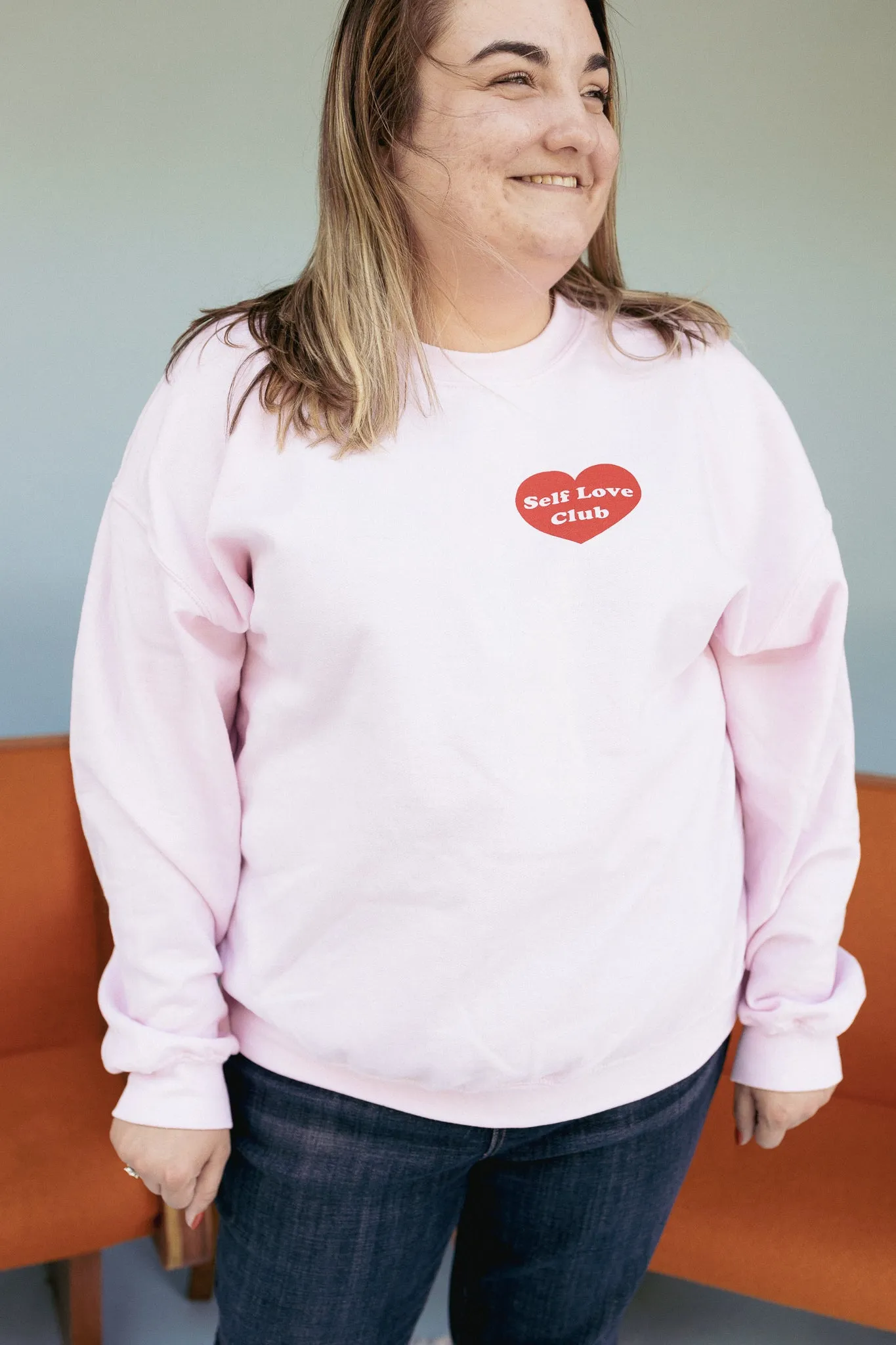 Self Love Club Crewneck Pullover