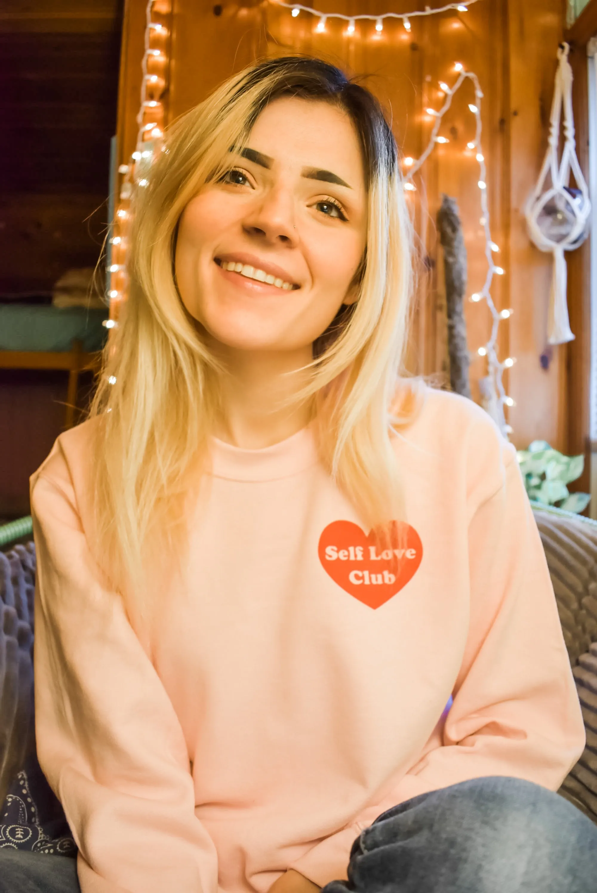 Self Love Club Crewneck Pullover