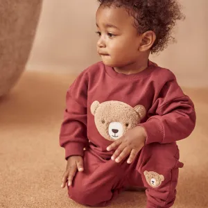 Sherpa Bear Sweatshirt & Joggers Outfit