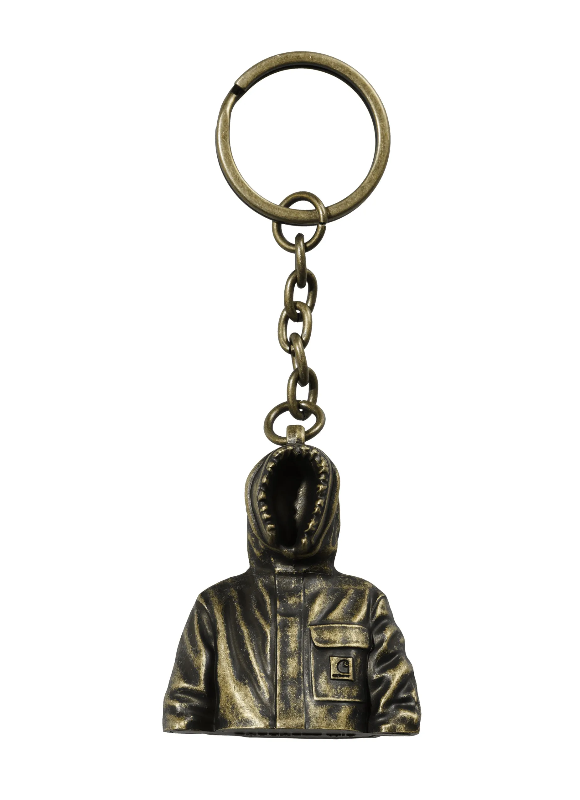 Siberian Parka Key Chain Gold