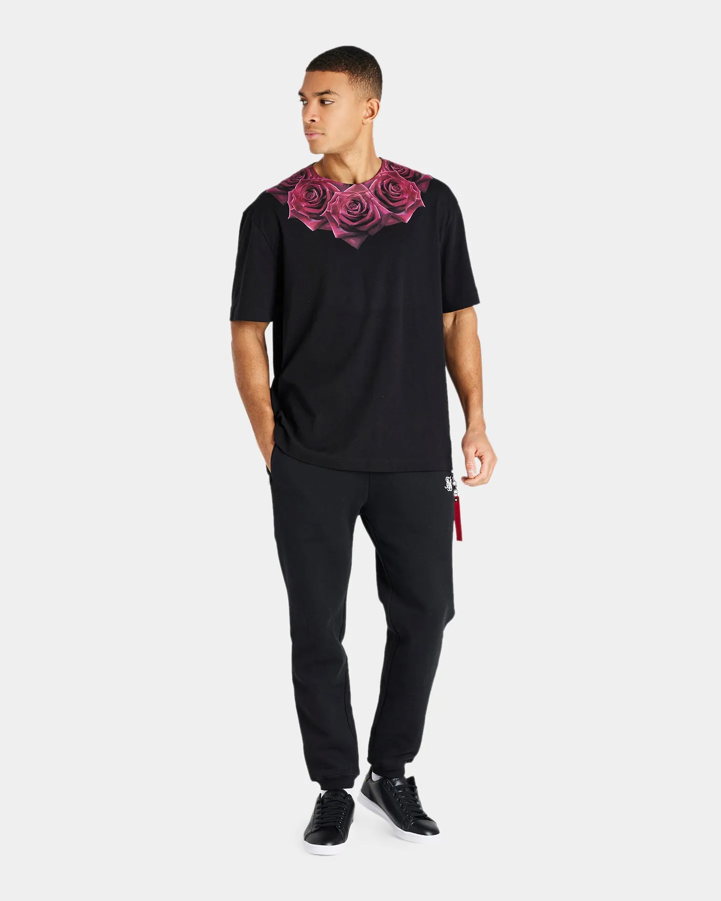 Sik Silk Relaxed Flight Joggers Black