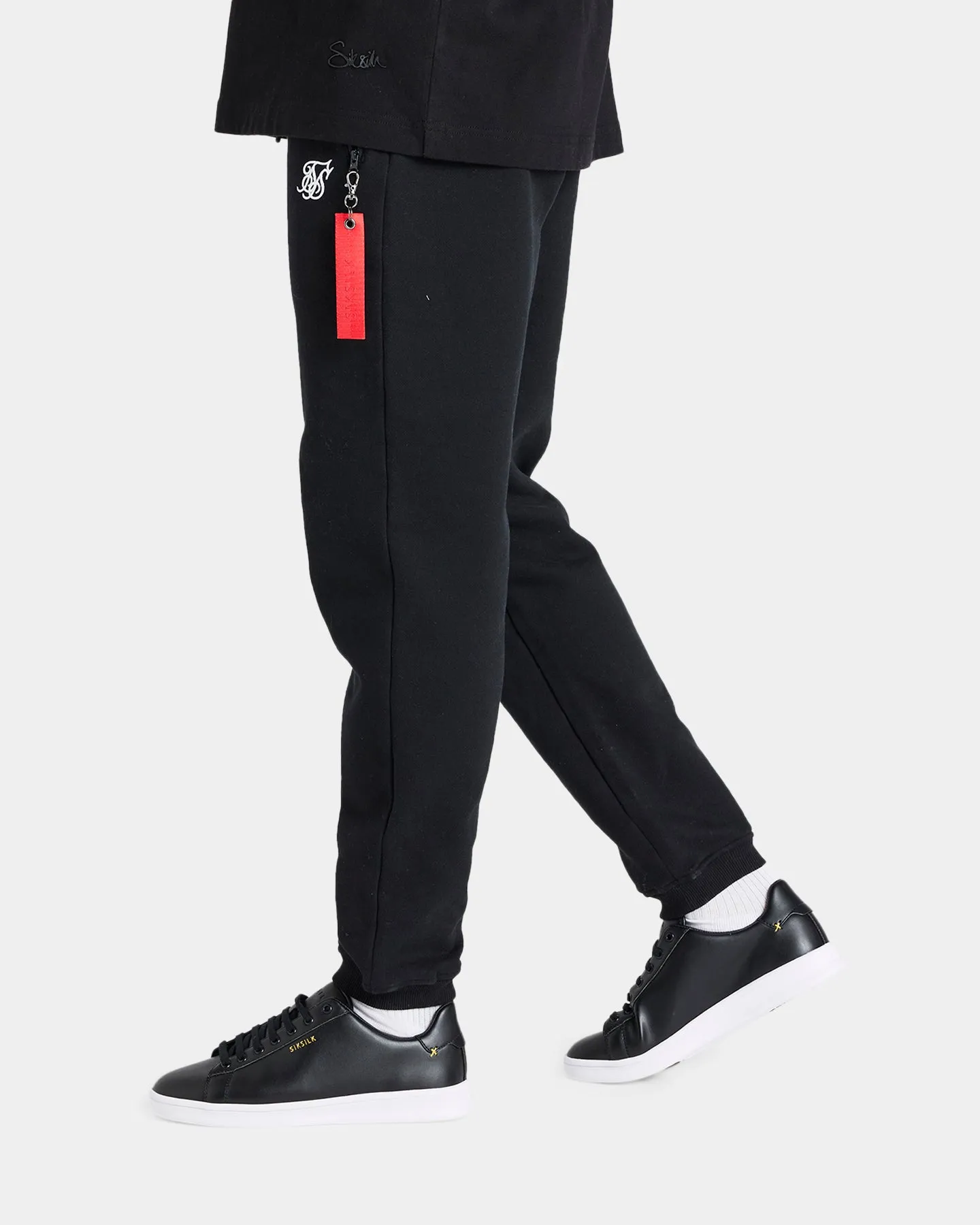 Sik Silk Relaxed Flight Joggers Black