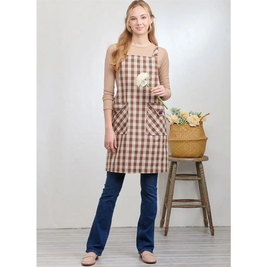 Simplicity Sewing Pattern S9938 Misses' Pullover Aprons