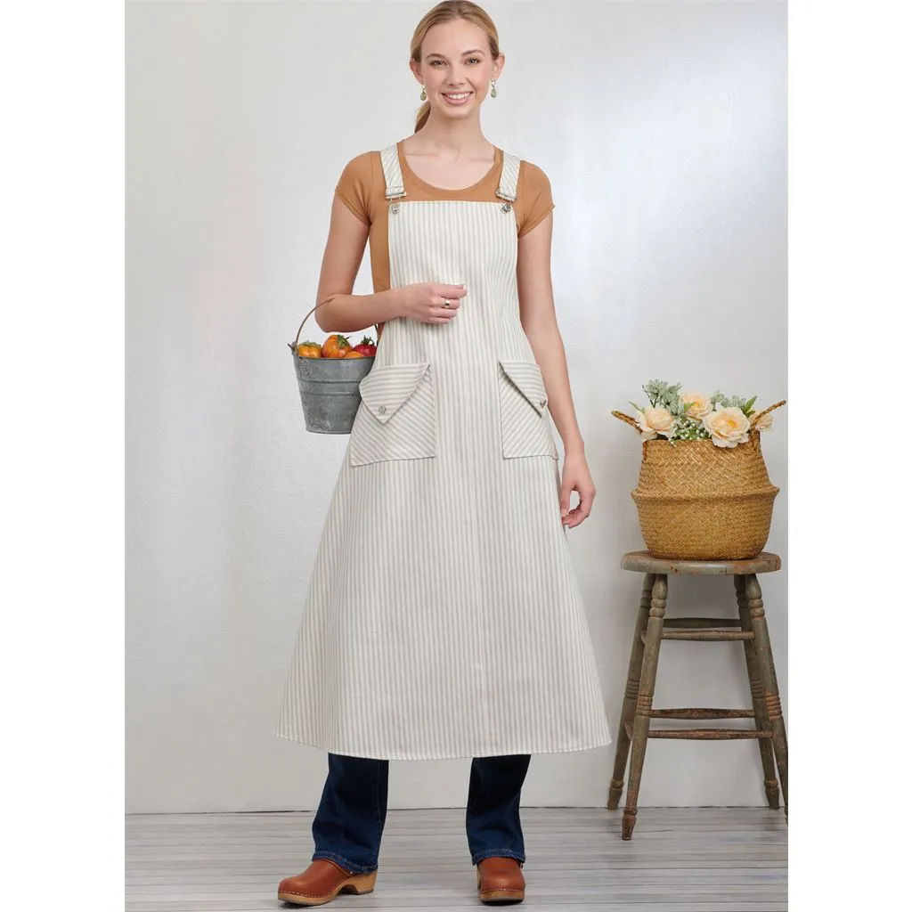 Simplicity Sewing Pattern S9938 Misses' Pullover Aprons