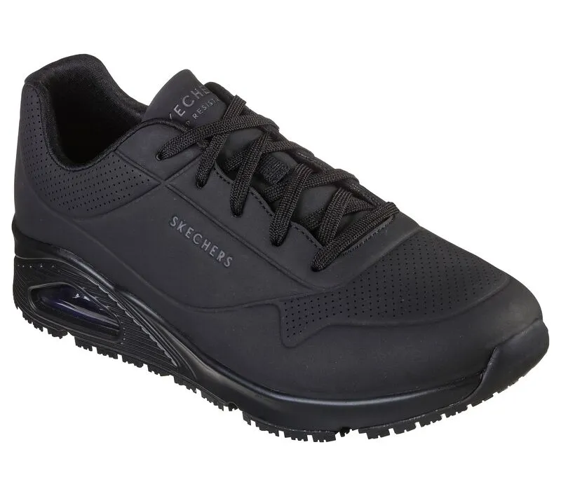 SKECHERS Men's Work Relaxed Fit: Uno 1 3/4 Inch Slip Resistant-Sutal 200054