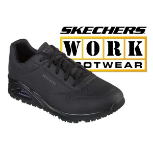 SKECHERS Men's Work Relaxed Fit: Uno 1 3/4 Inch Slip Resistant-Sutal 200054