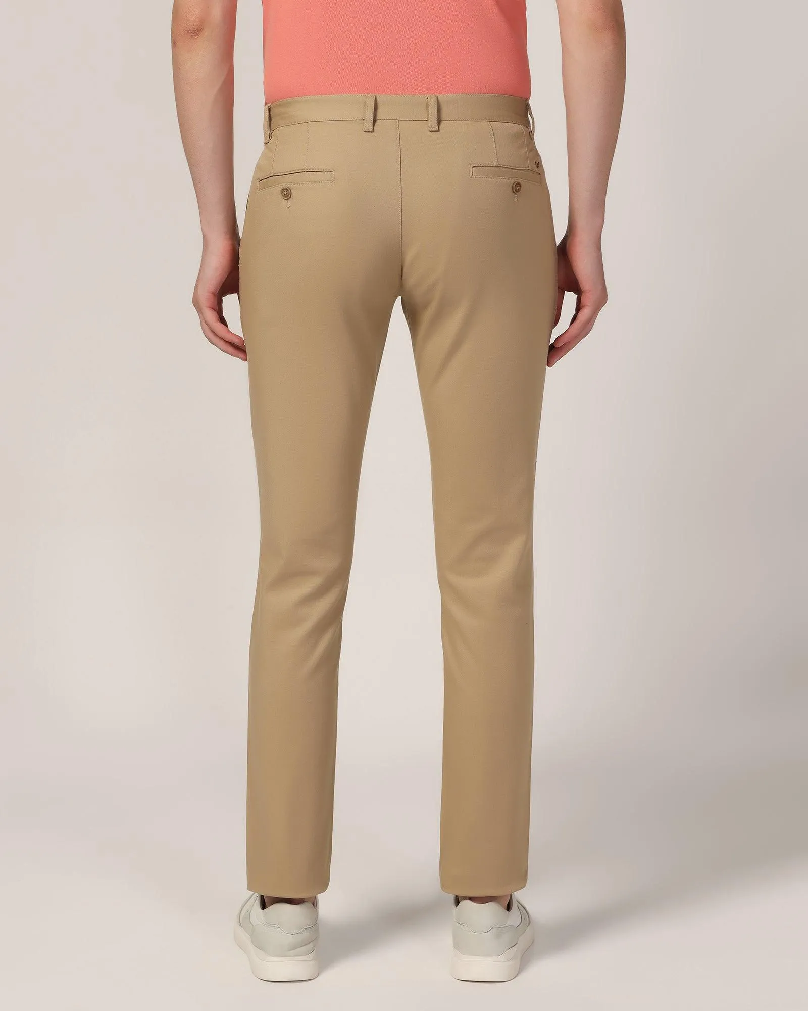 Slim Fit B-91 Casual Khaki Solid Khakis - Mint