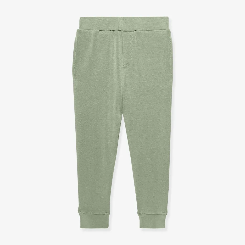 Soft Jade French Terry Joggers