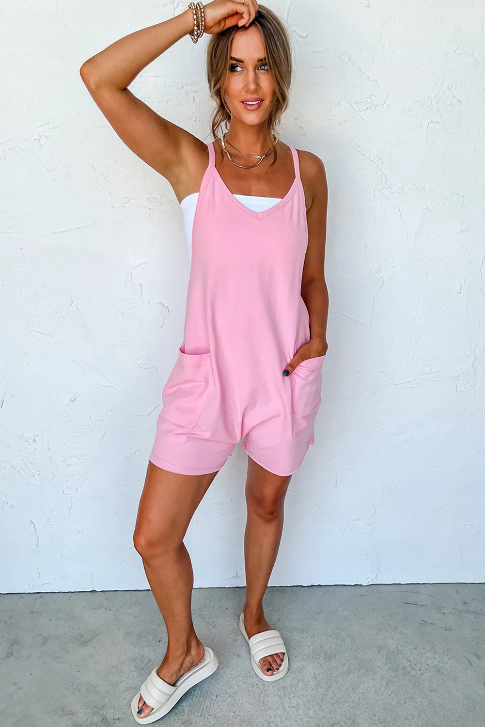 Sonya Slouchy Jersey Romper