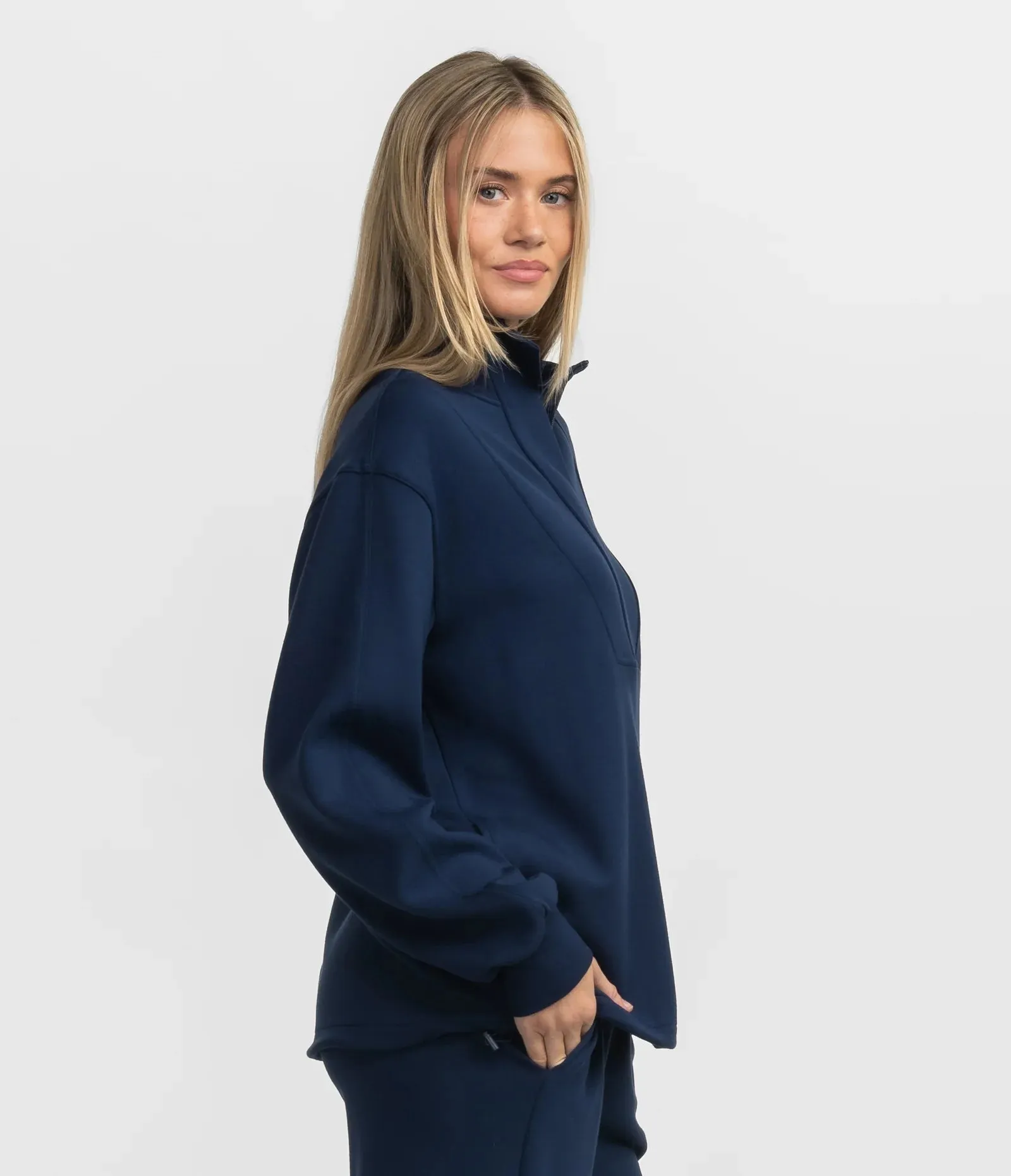 Southern shirt AstroKnit Performance Qtr Zip - Classic Navy