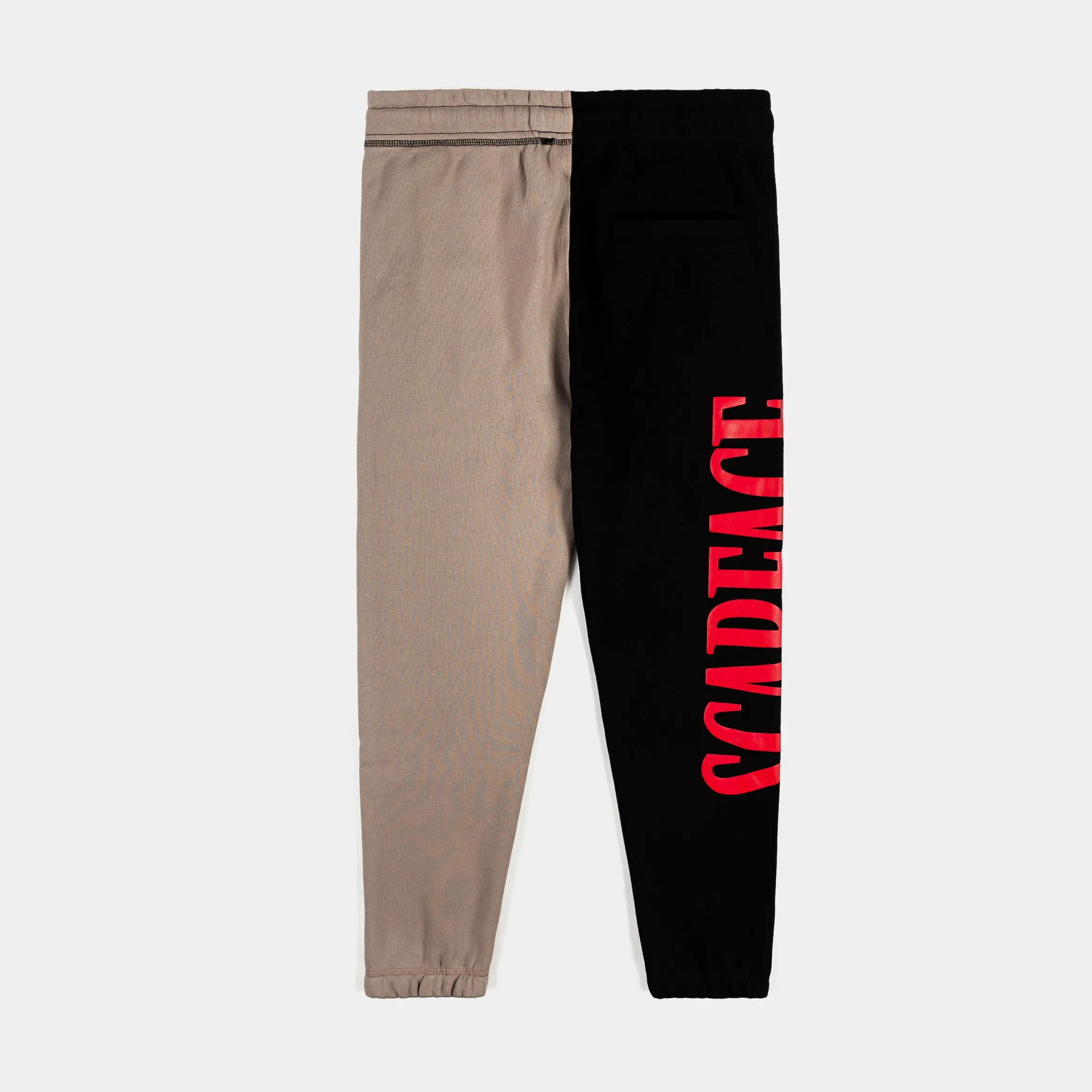 SP x Scarface Split Logo Joggers Mens Pants (Black/White)